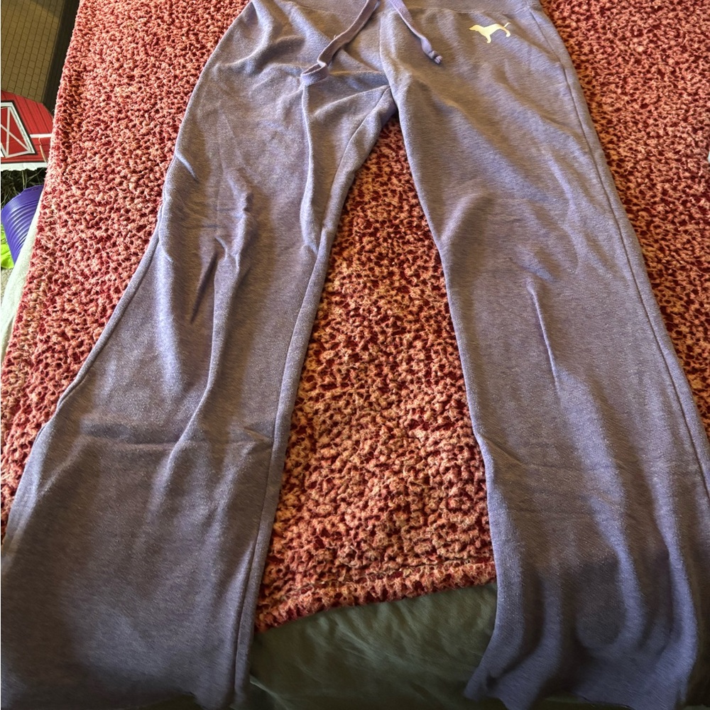 PINK Victoria's Secret Lavender Sweatpants